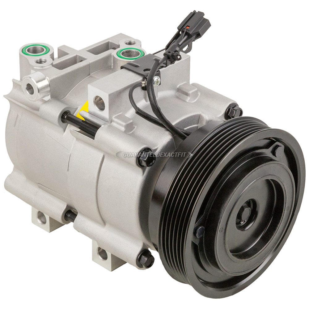 thumbnail image 2 of A/C Compressor For Hyundai Santa Fe 2.7L 2001-2006 - Replacement CO 10957AN 11157183 2 of 14