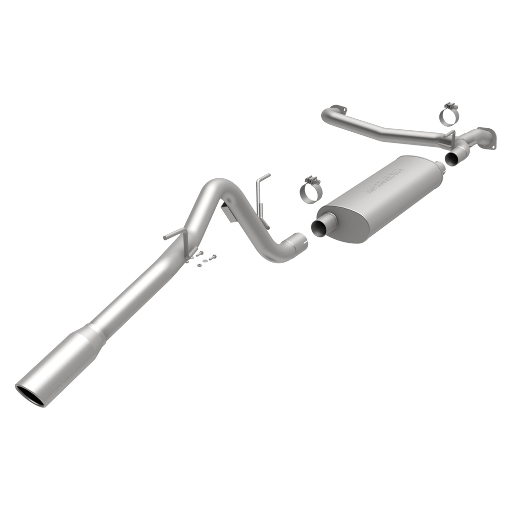2011 Nissan Xterra Cat Back Performance Exhaust 4.0L w/o OE Trailer