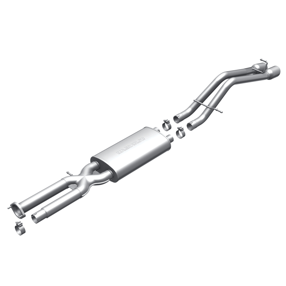 Hummer H2 Cat Back Performance Exhaust