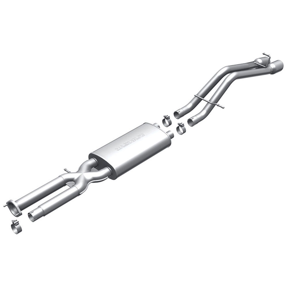 Hummer H2 Cat Back Performance Exhaust