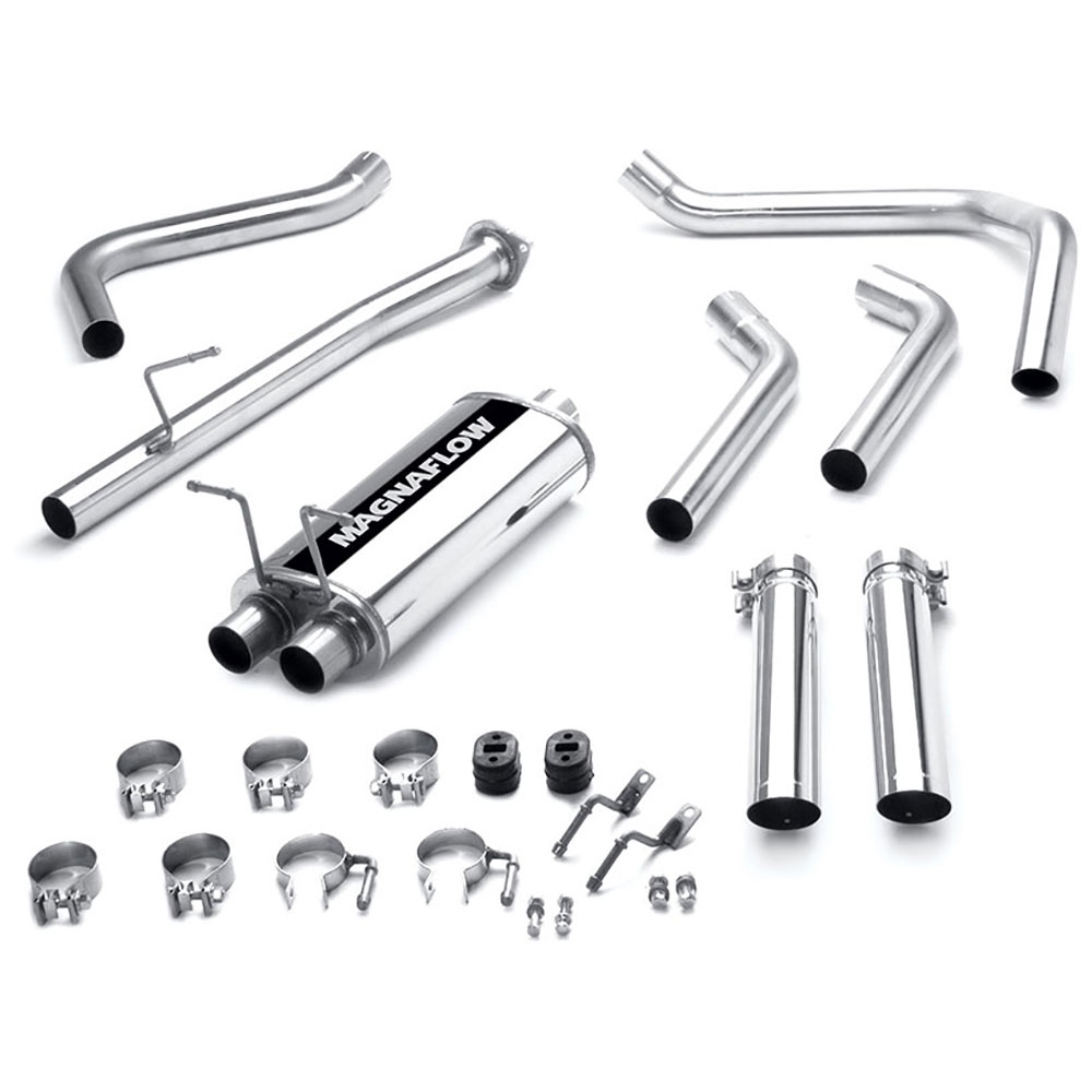 Chevrolet S10 Truck Cat Back Performance Exhaust