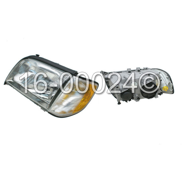 Mercedes Benz S320 Headlight Assembly