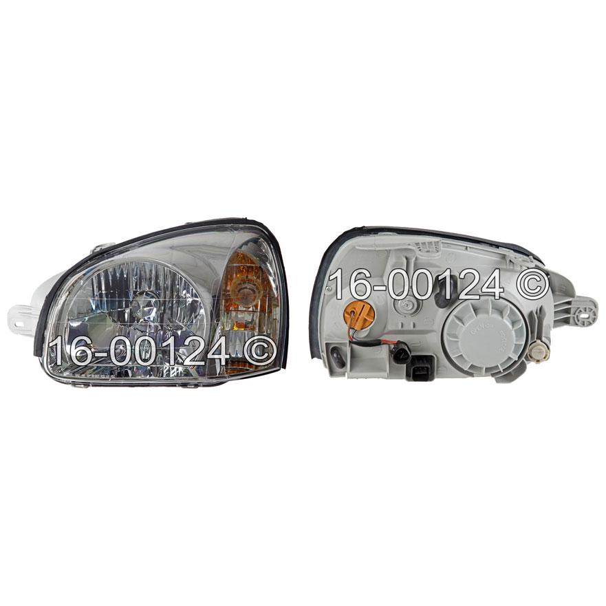 Hyundai Santa Fe Headlight Assembly