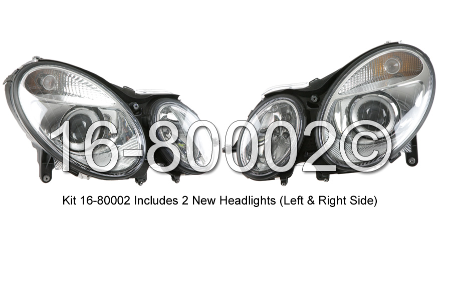 Mercedes headlight assembly parts #5