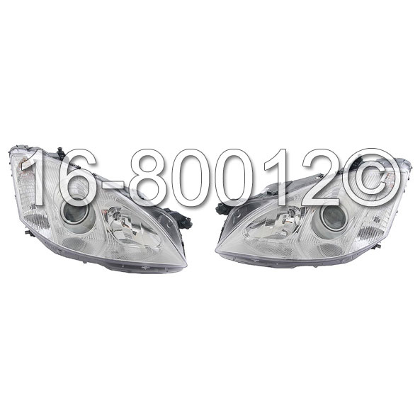 Mercedes Benz S600 Headlight Assembly Pair