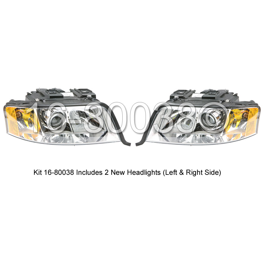 Audi A6 Headlight Assembly Pair