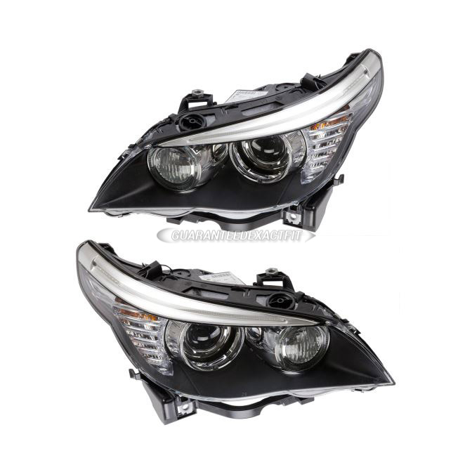 2008 BMW M5 Headlight Assembly Pair Headlight Assembly Pair - Xenon ...