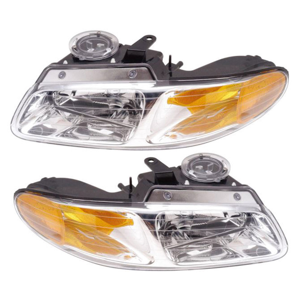 Headlight Assembly Pair 1680395 A9 Headlight Assembly P, 1680395 A9