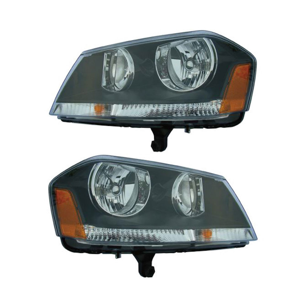 Dodge Avenger Headlight Assembly Pair Parts, View Online Part Sale