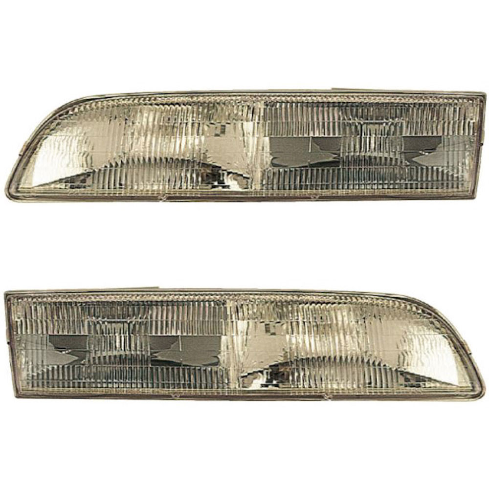 Ford Crown Victoria Headlight Assembly Pair