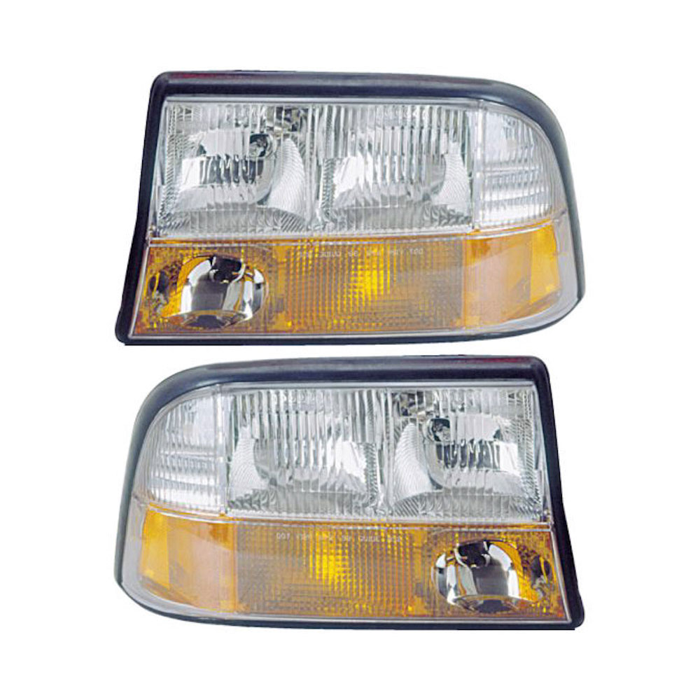 Oldsmobile Bravada Headlight Assembly Pair