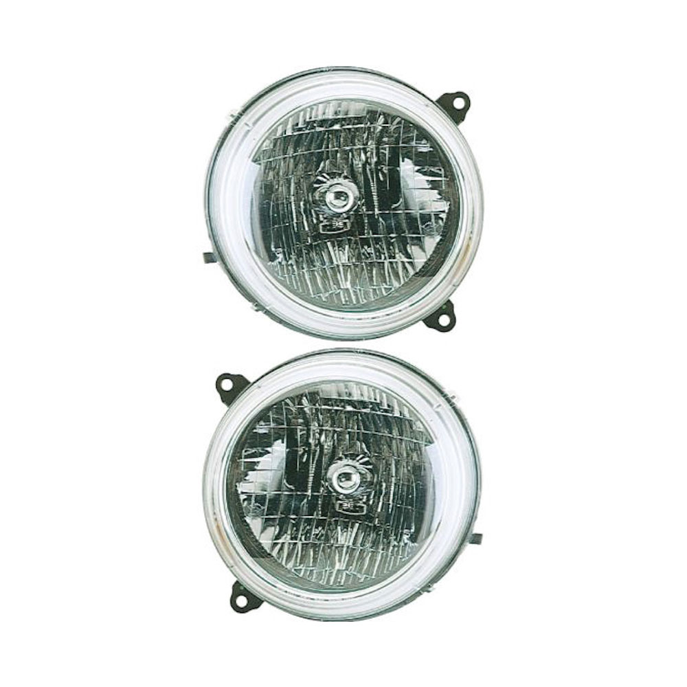 Headlight Assembly Pair 1680587 A9 Headlight Assembly P, 1680587 A9