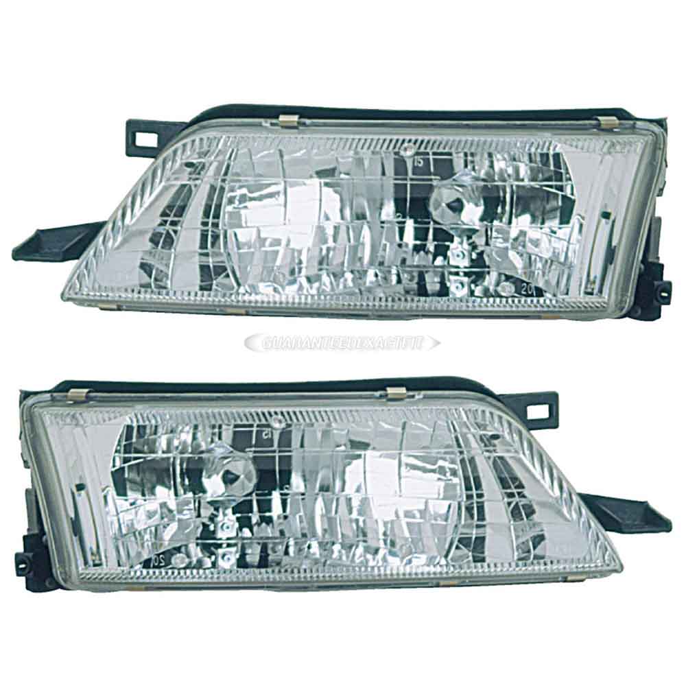 
 Nissan Maxima Headlight Assembly Pair 