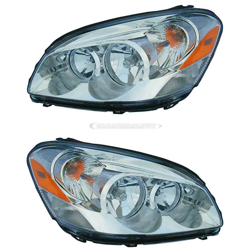 
 Buick Lucerne Headlight Assembly Pair 