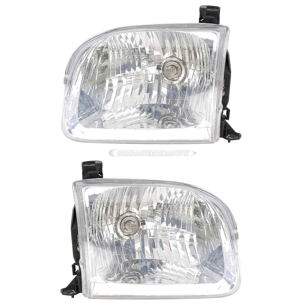 
 Toyota Sequoia Headlight Assembly Pair 