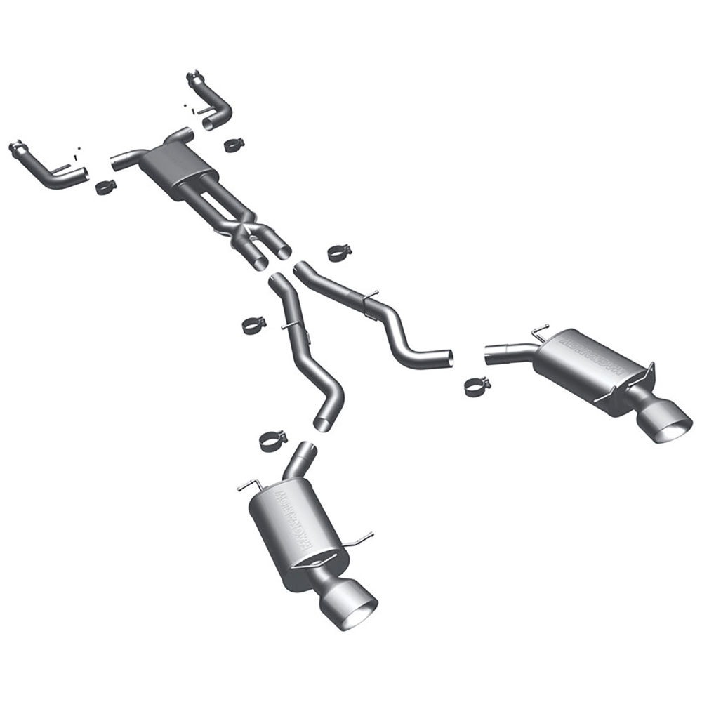 BMW 645Ci Cat Back Performance Exhaust