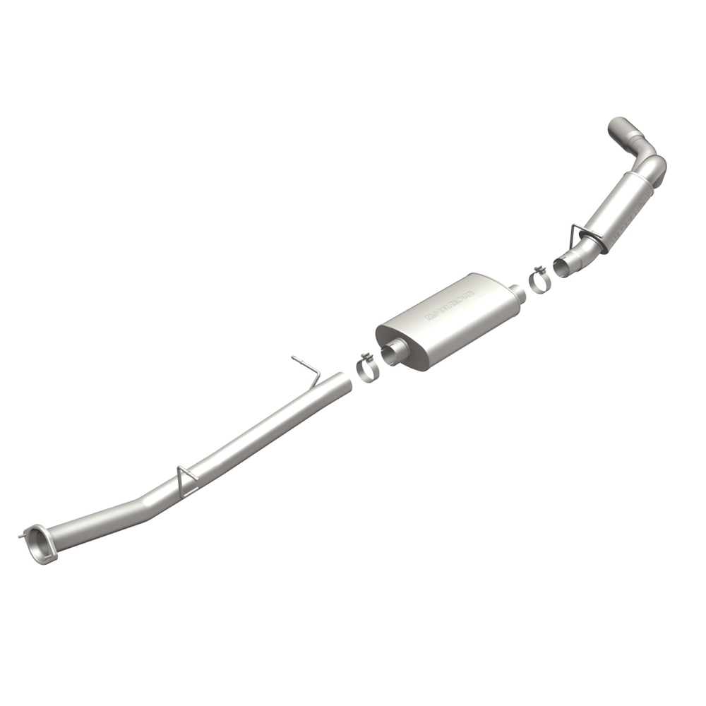 2010 GMC Sierra Cat Back Performance Exhaust Sierra 2500 HD 6.0L