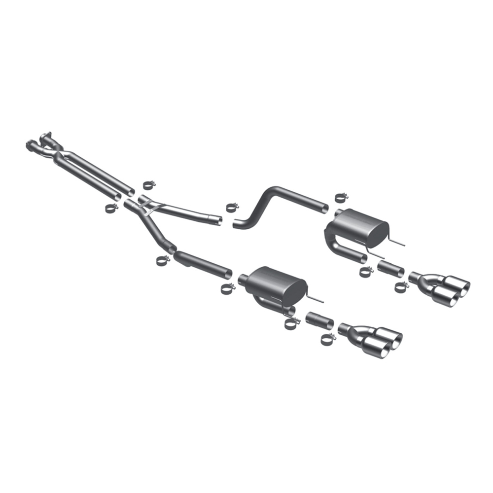 Cadillac XLR Cat Back Performance Exhaust