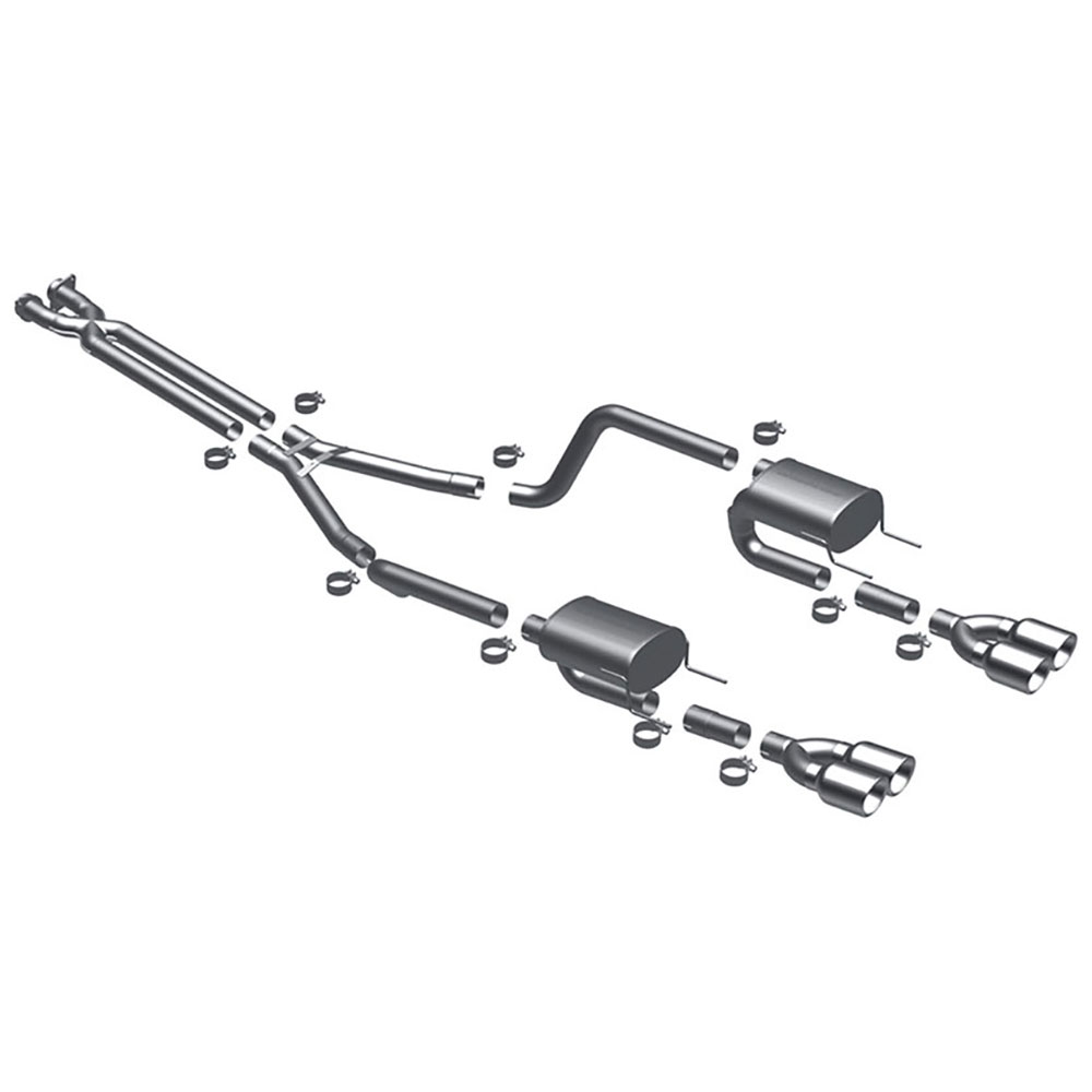 Cadillac XLR Cat Back Performance Exhaust