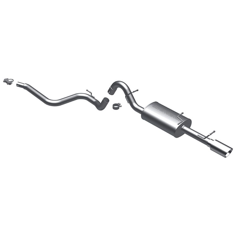 Toyota Yaris Performance Cat Back Exhaust System Toyota Yaris Performance Cat Back Exhaust System