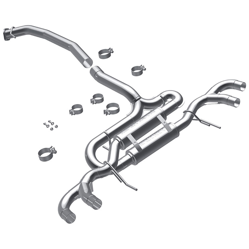 Nissan motorsports cat back exhaust