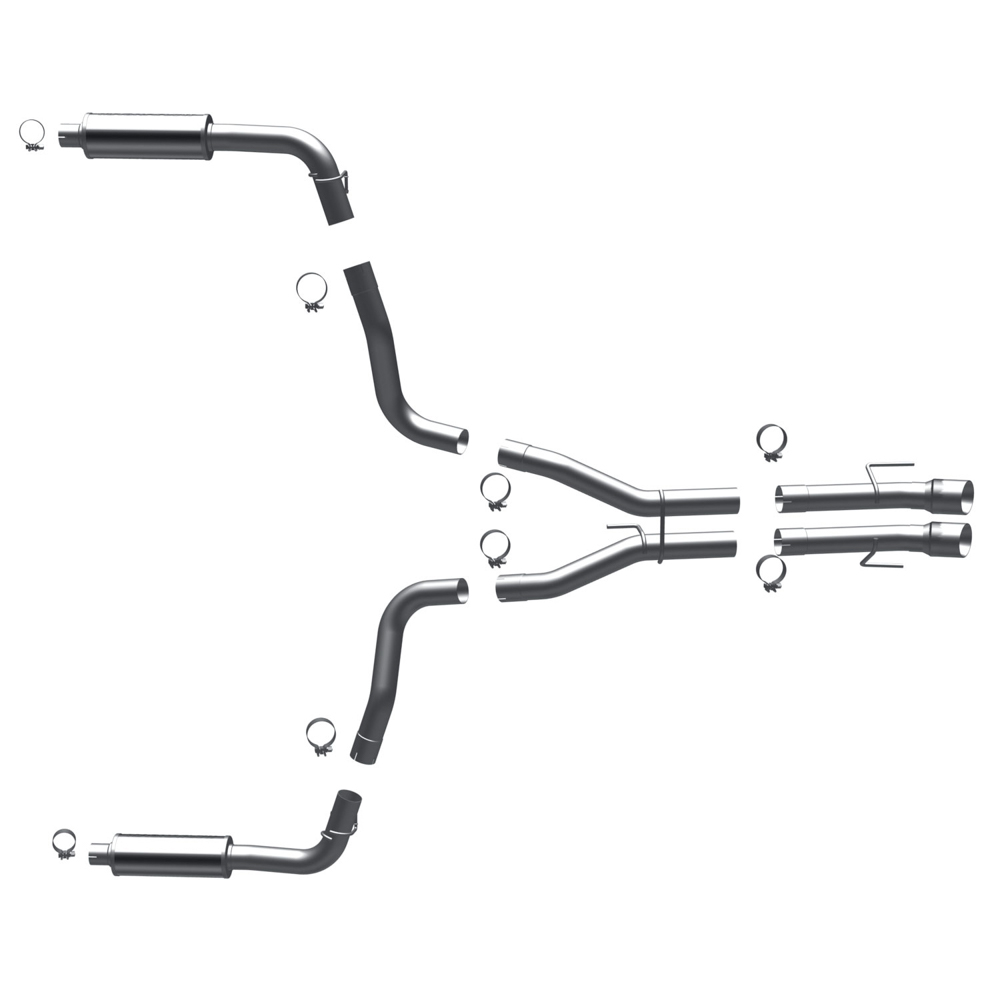 Dodge Viper Cat Back Performance Exhaust