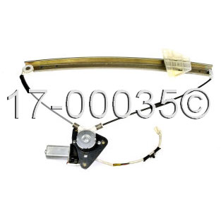 Mazda Window Regulator with Motor