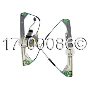 Buick Allure Window Regulator with Motor