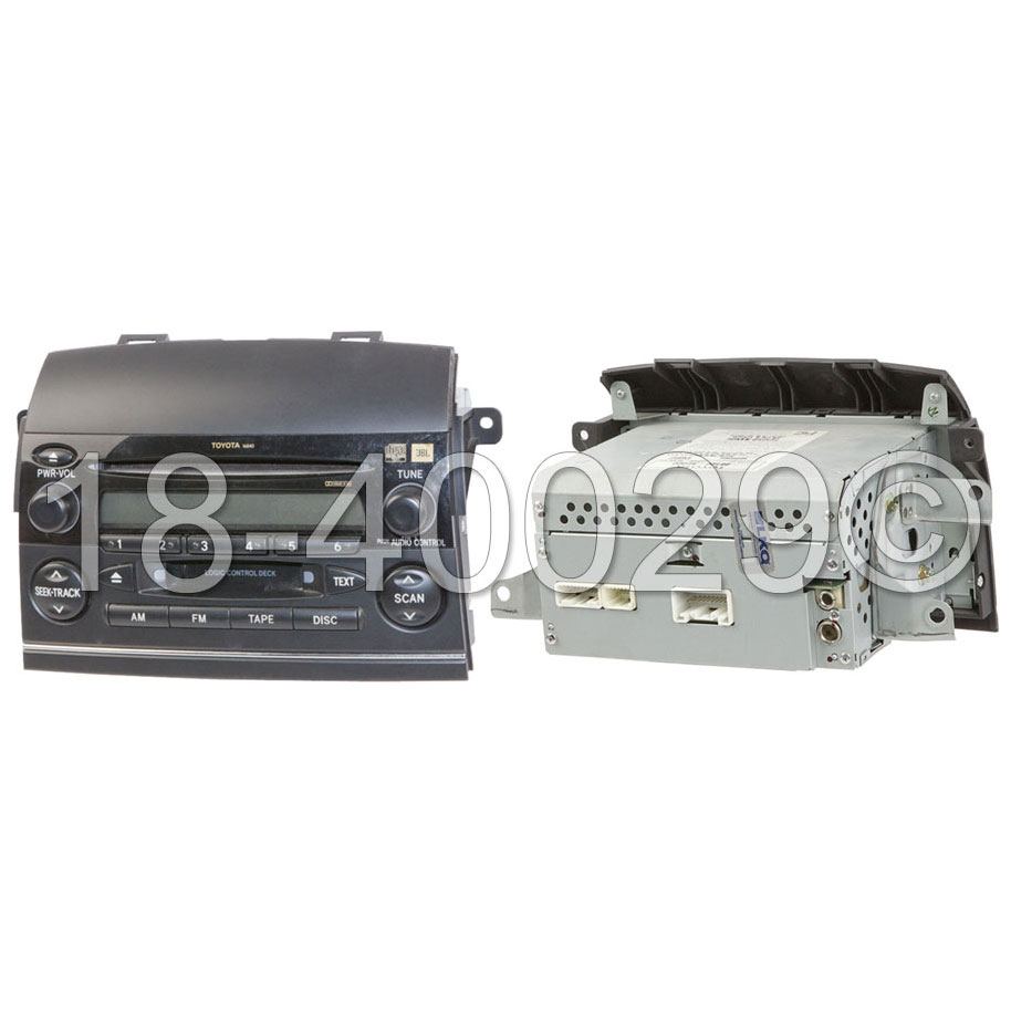Toyota Radio or CD Player