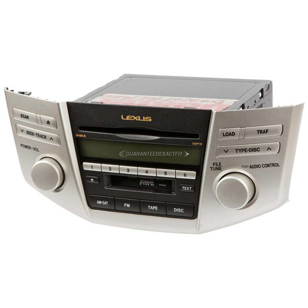  Lexus RX350 Radio or CD Player 