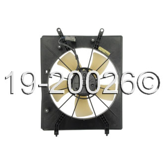 Honda Cooling Fan Assembly