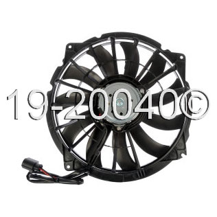 Audi RS4 Cooling Fan Assembly