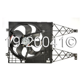 Volkswagen Cooling Fan Assembly