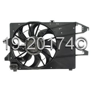 Ford Contour Cooling Fan Assembly