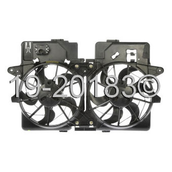 Mercury Mariner Cooling Fan Assembly