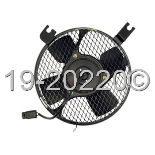 Geo Prizm Cooling Fan Assembly