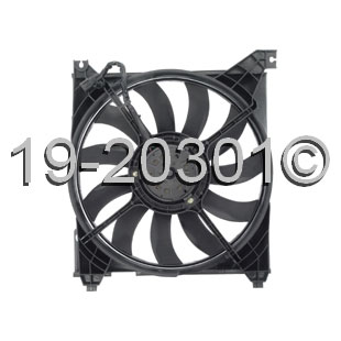 Hyundai Sonata Cooling Fan Assembly