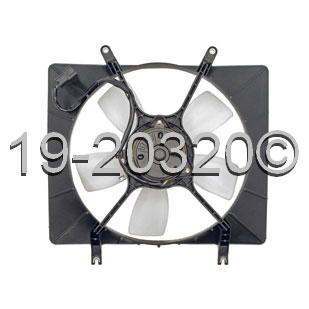 Isuzu Rodeo Cooling Fan Assembly