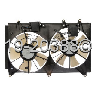 Mazda CX-7 Cooling Fan Assembly