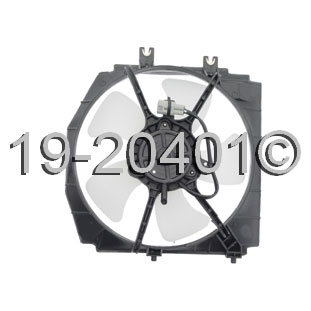 Mazda Protege Cooling Fan Assembly