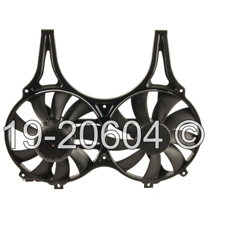 Mercedes Benz E430 Cooling Fan Assembly
