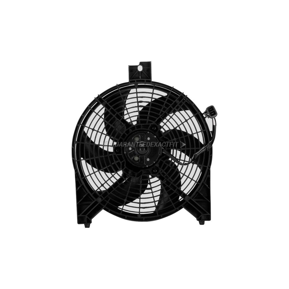  Nissan Pathfinder Armada Cooling Fan Assembly 