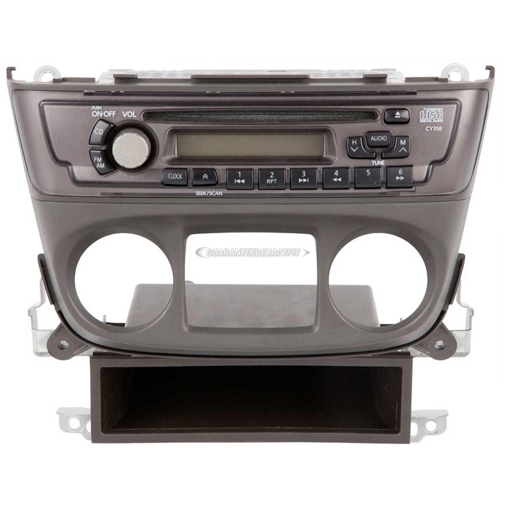 2001 Nissan Sentra Radio or CD Player Radio-AM-FM-Single CD with Face Code CY358 and OEM 28185 
