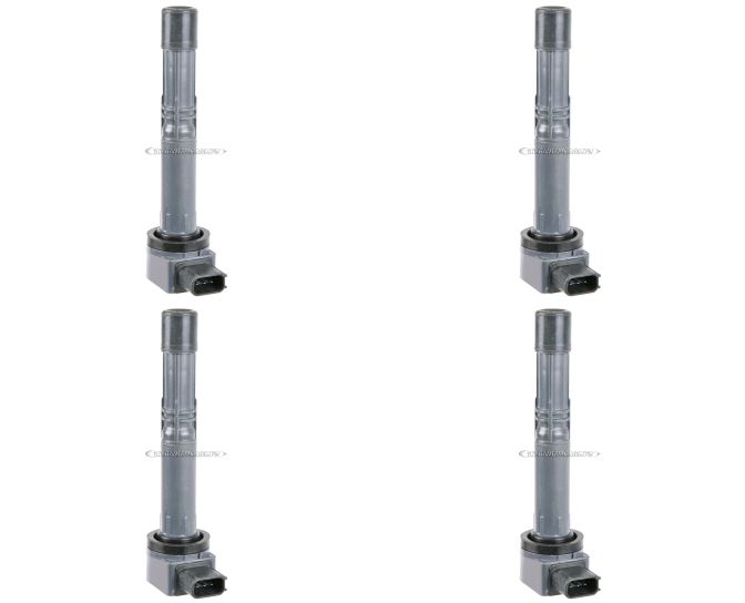 Aceon Set of 6 Ignition Coil w/ Spark Plug Acura | Honda 2009-2015