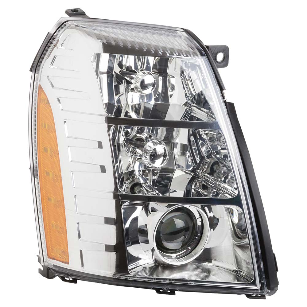 2008 Cadillac Escalade Headlight Assembly Right Passenger Side Base ESV EXT Models HID