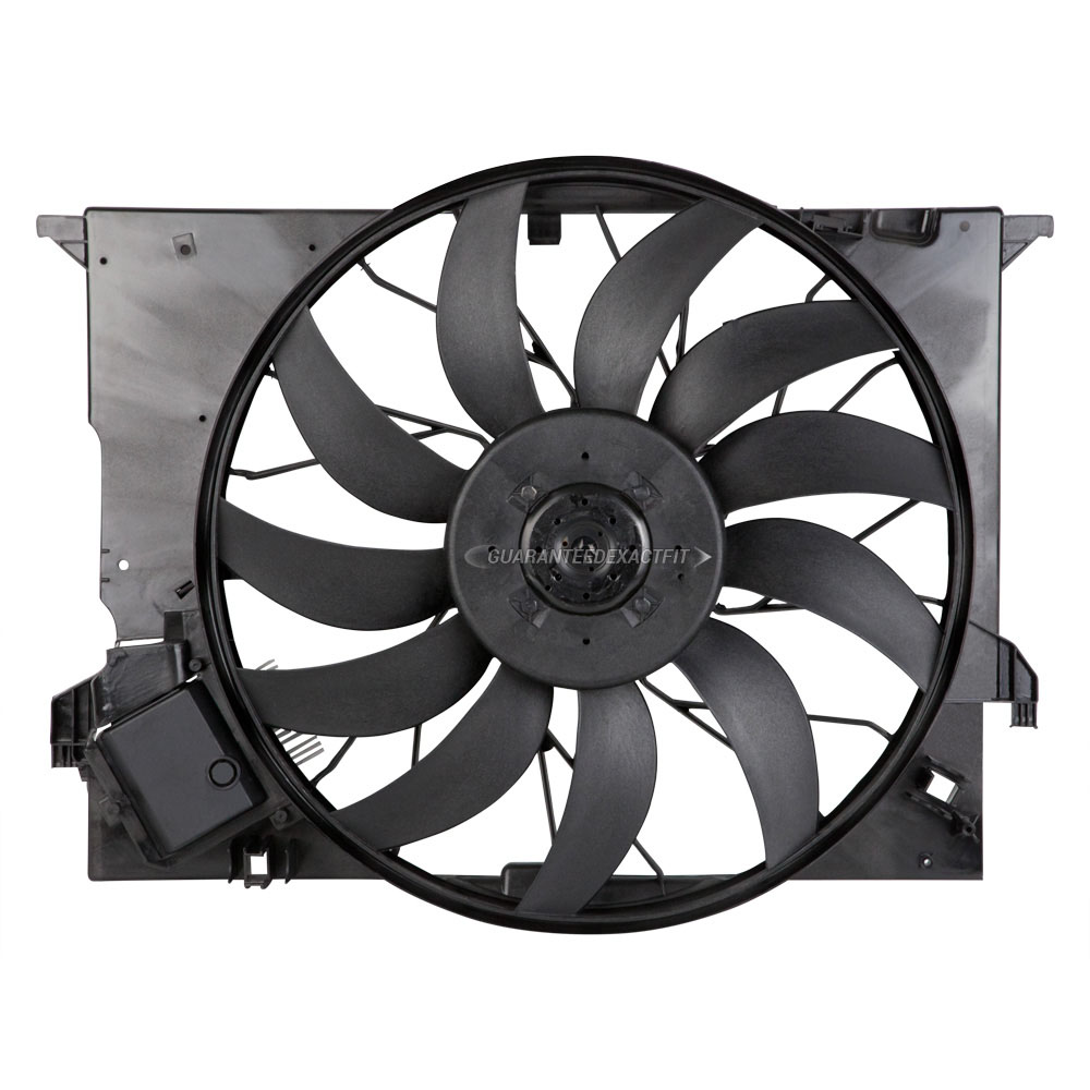 2007 Mercedes Benz S550 Cooling Fan Assembly 