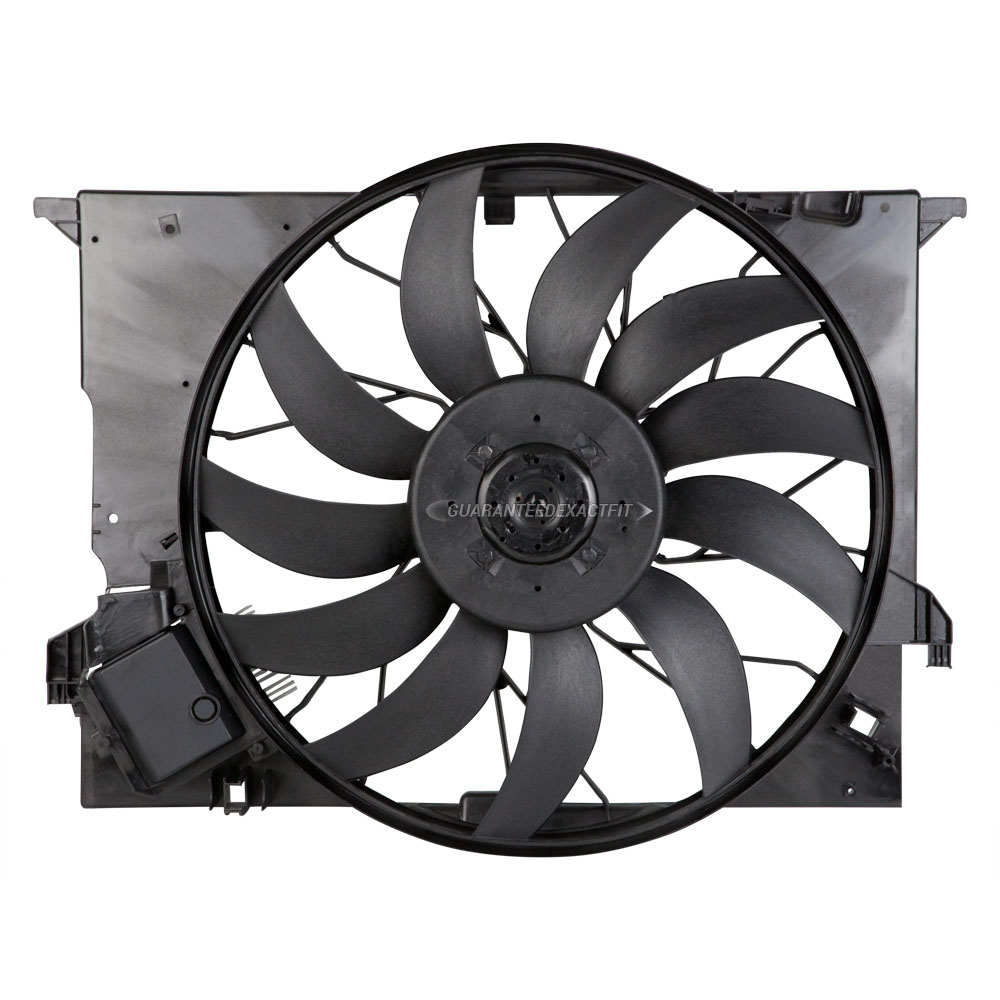 2009 Mercedes Benz S450 Cooling Fan Assembly 