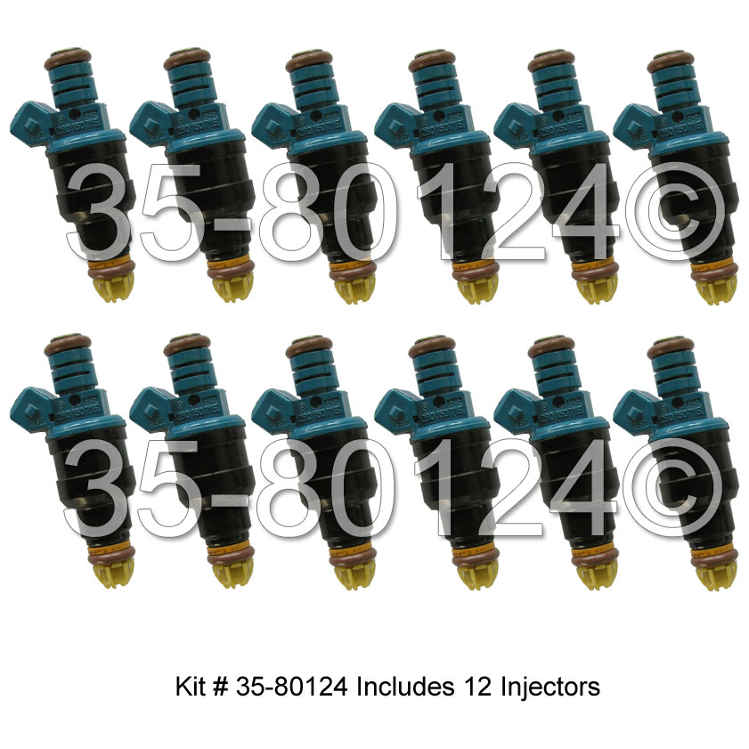 BMW 750iL Fuel Injector Set