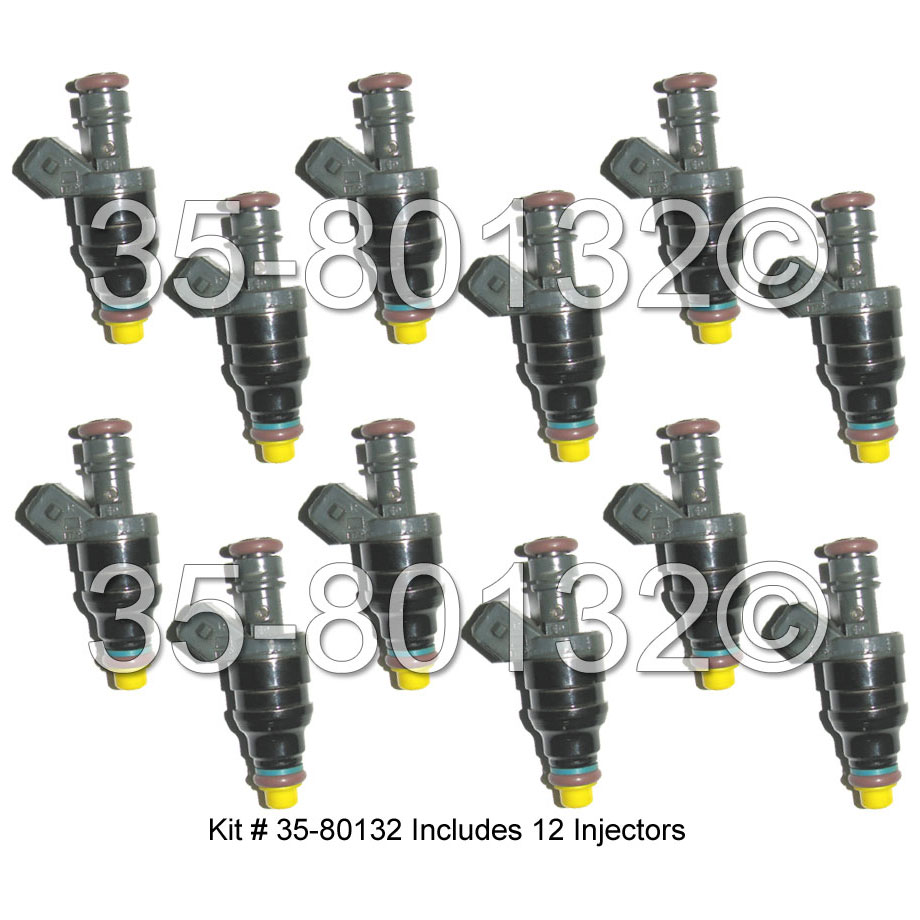 Mercedes Benz S600 Fuel Injector Set