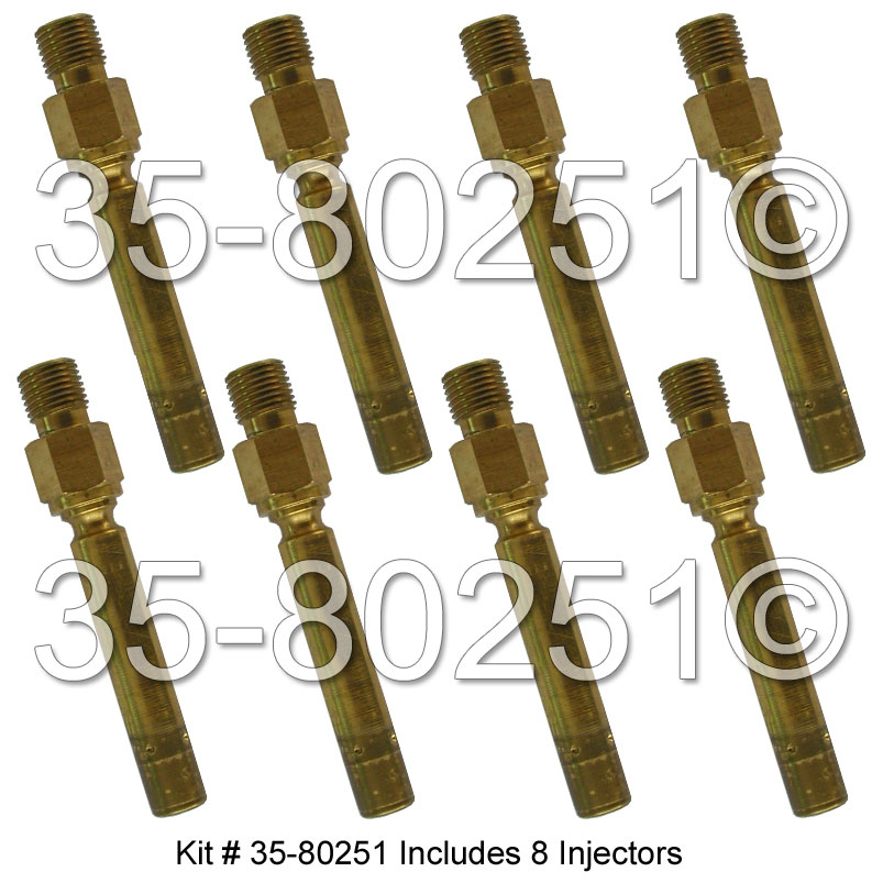 Mercedes Benz 380SE Fuel Injector Set